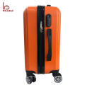 Funny suitcase custom logo trolley travel bags luggage trolley